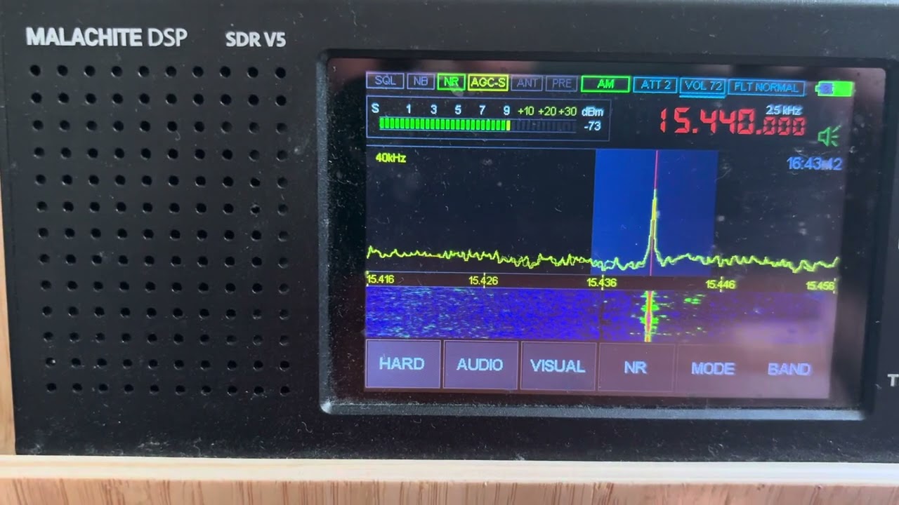 Voice of Salvation on 15440kHz, transmitter unknow, 7th November 2025, 13:28UTC, 