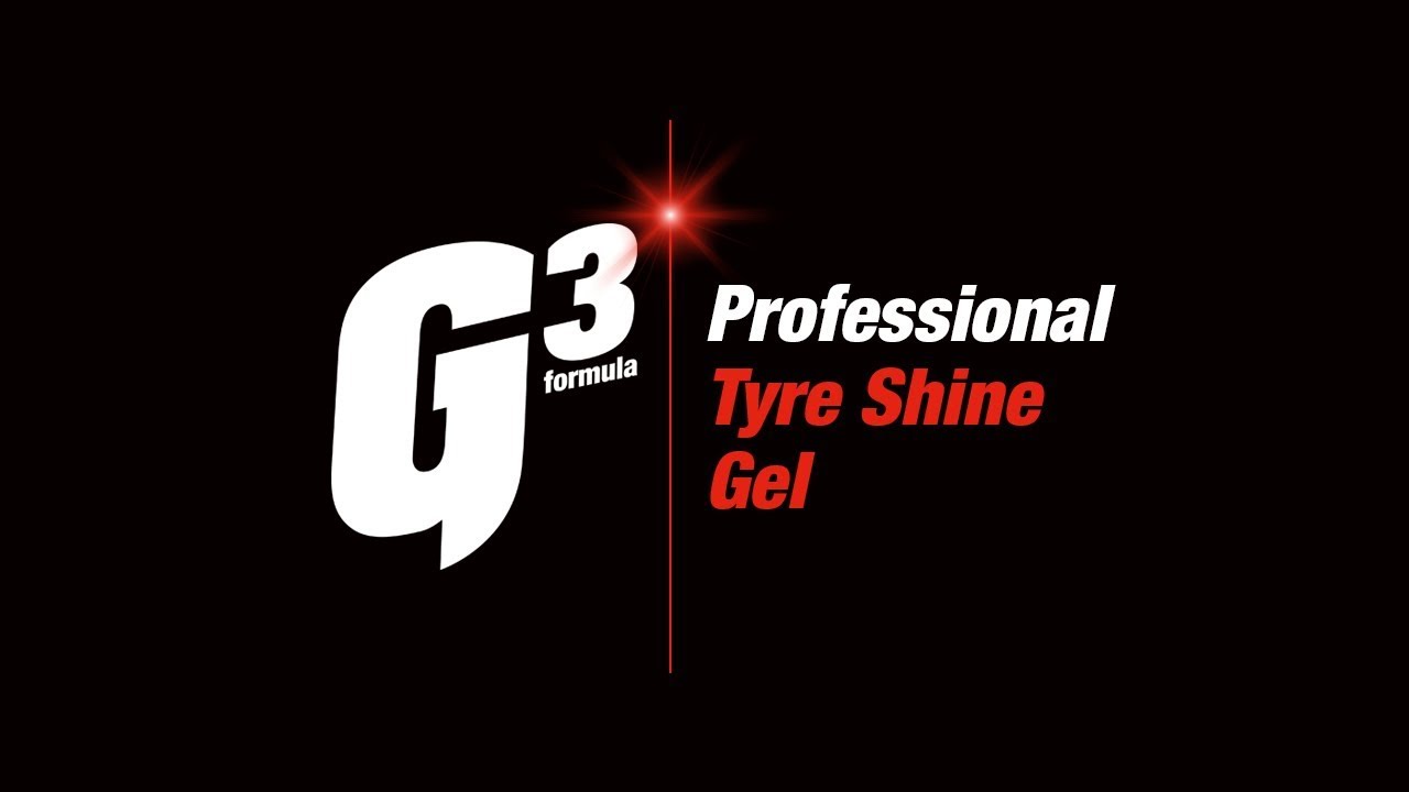 G3 Pro Tyre Shine Gel - How to Use | @G3Professional