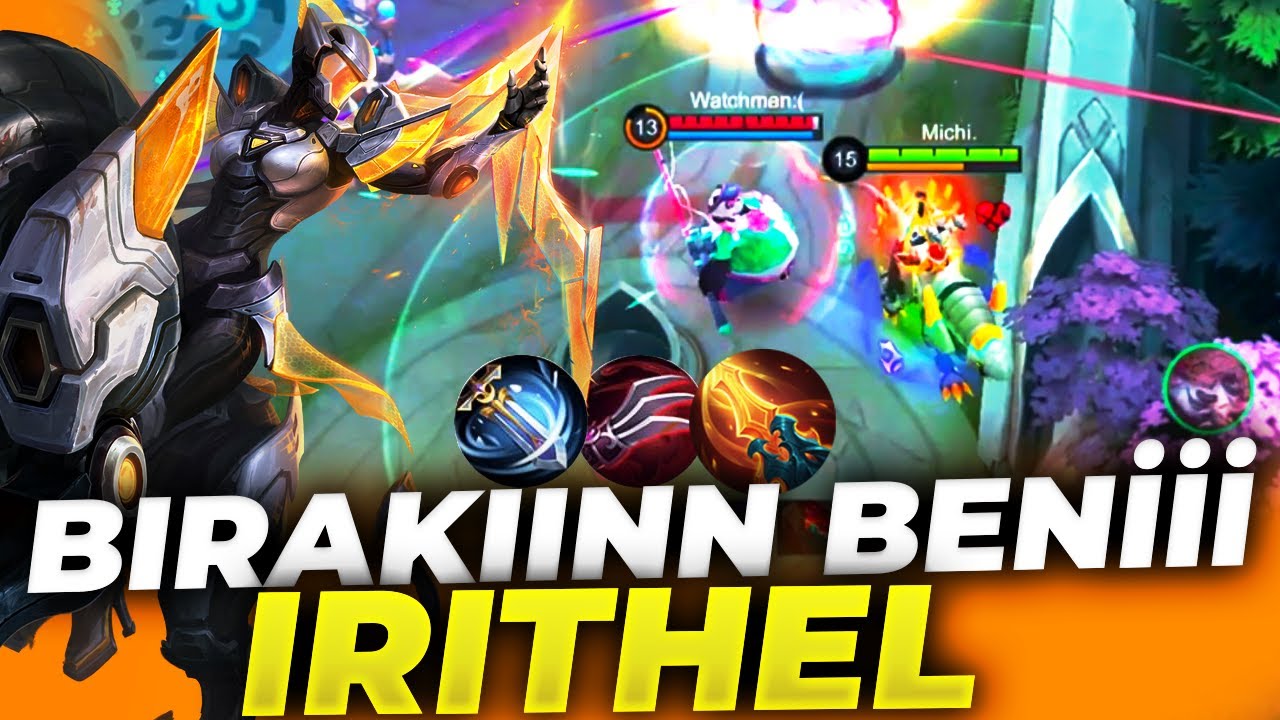 HERKES BOT LANE GELİYOR ÇILDIRMALIK MAÇLAR Irithel | Mobile Legends