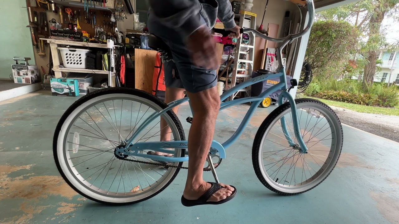 How to adjust the height of your Seat on a Firmstrong Urban Lady Beach Cruiser Bicycle