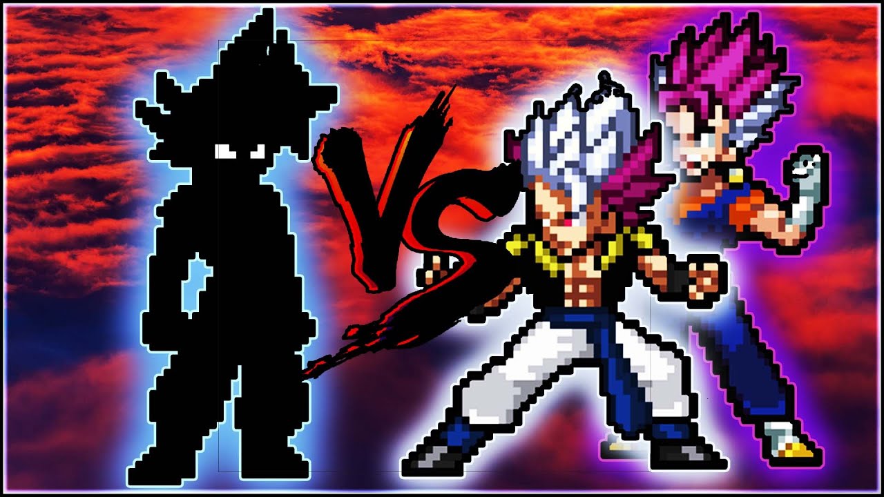 Goku UI OP VS Gogeta Vegito Ultra Ego Instinct In Mugen