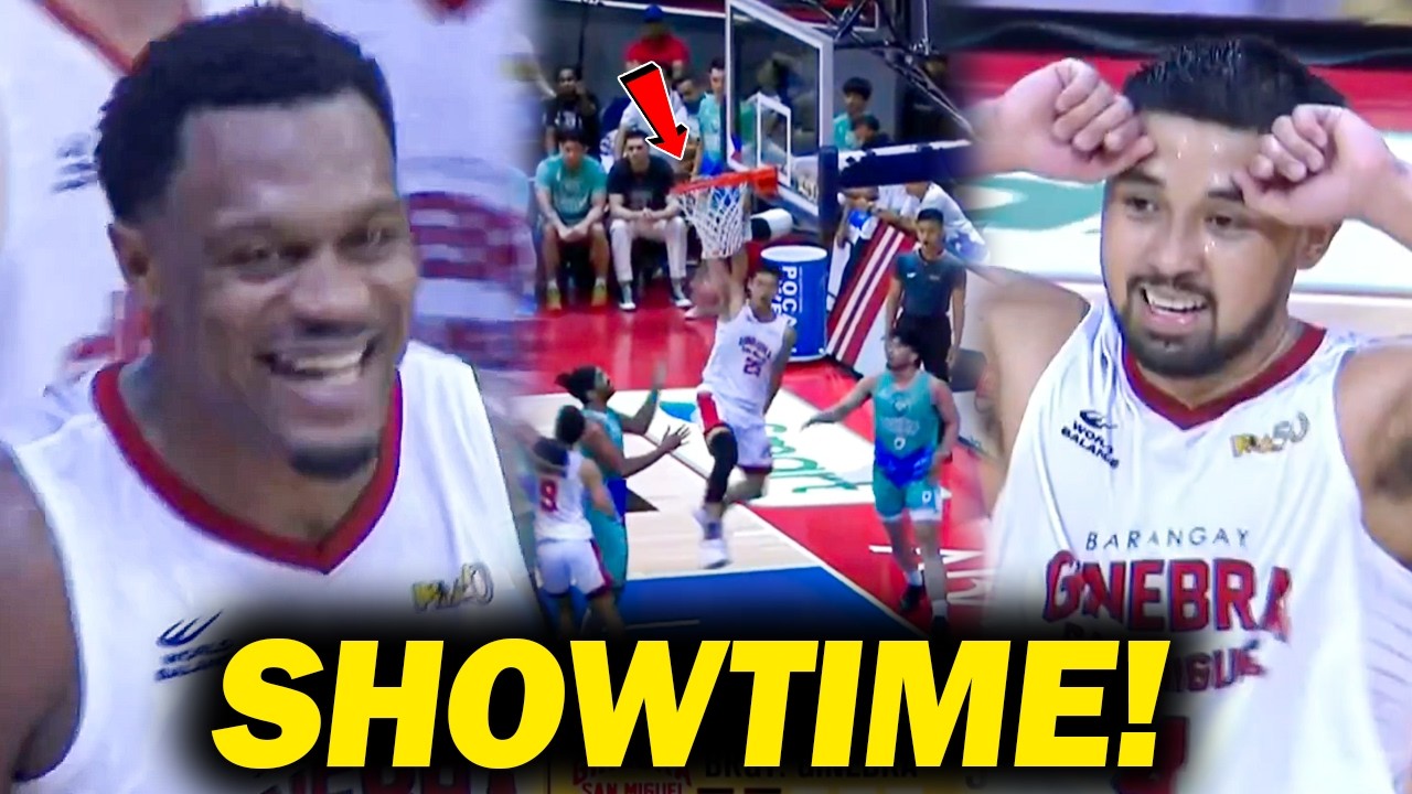 SHOWTIME ANG GINEBRA Kontra sa Phoenix! Nagpa-ulan ng Tres si RJ, Mainit parin si JB!