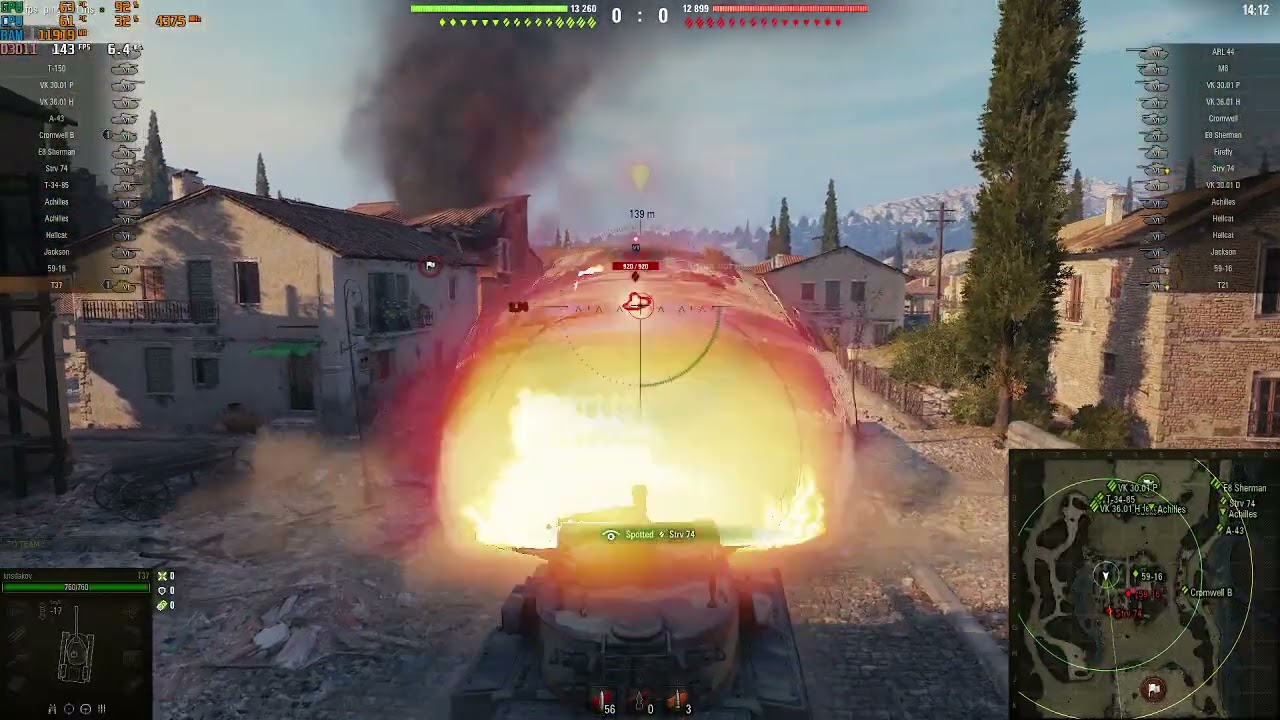 World of Tanks Challenge БЕЗ МЕРНИК!😱#3