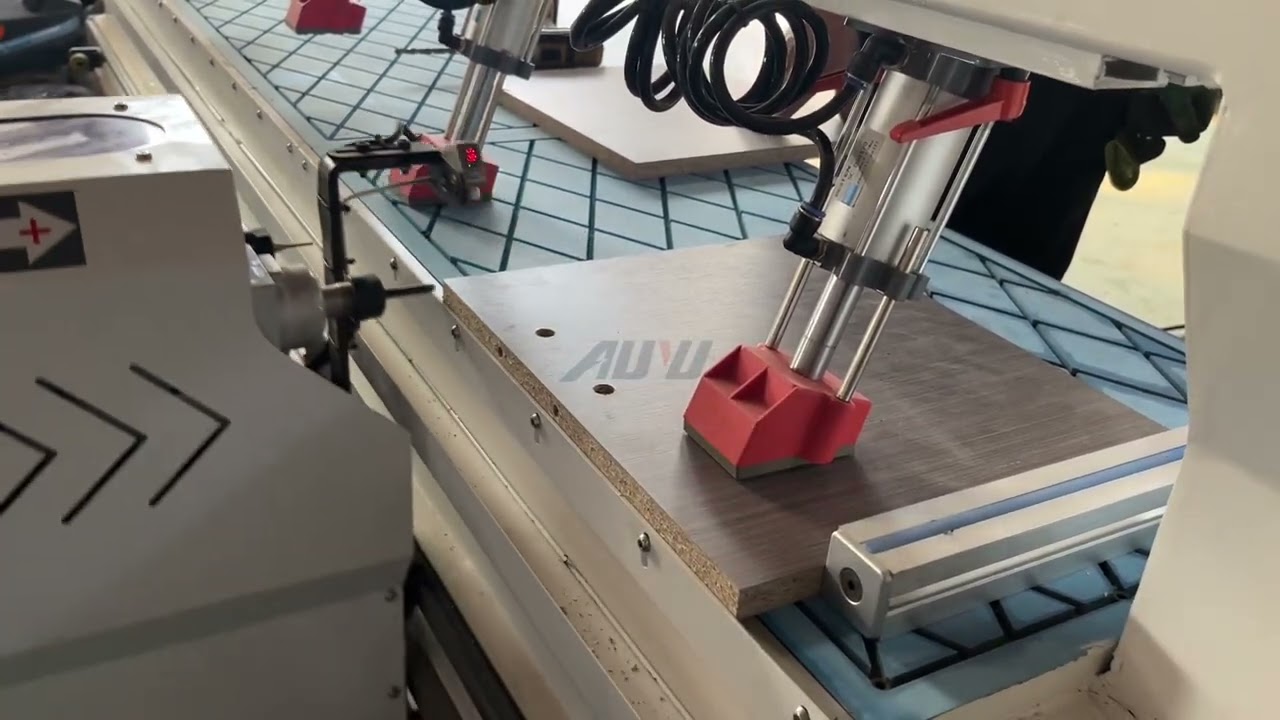 AUYU Side Drilling Machine BD300, Grooving, Drilling, Scaning Wood Pin Drilling, Blind  Hole