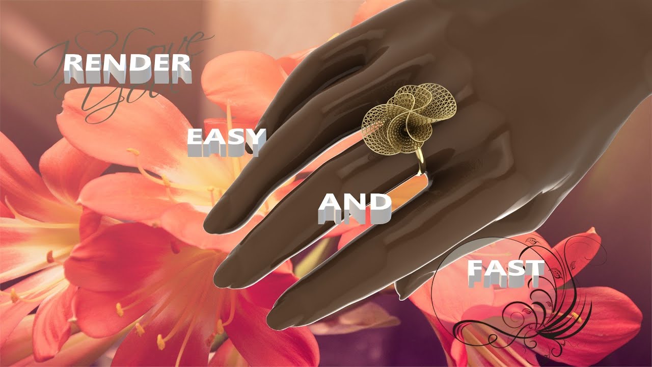Ring vray render easy and fast rhino 5 gemvision matrix 9 advance jewelry cad design.