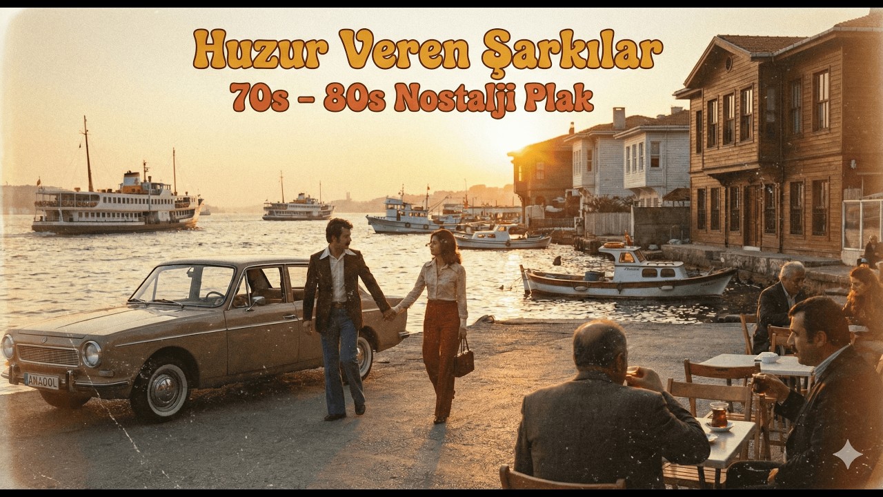 Ruhunuzu Dinlendirecek Nostalji Şarkıları | 70'ler - 80'ler Nostaljik Plak Kuşağı