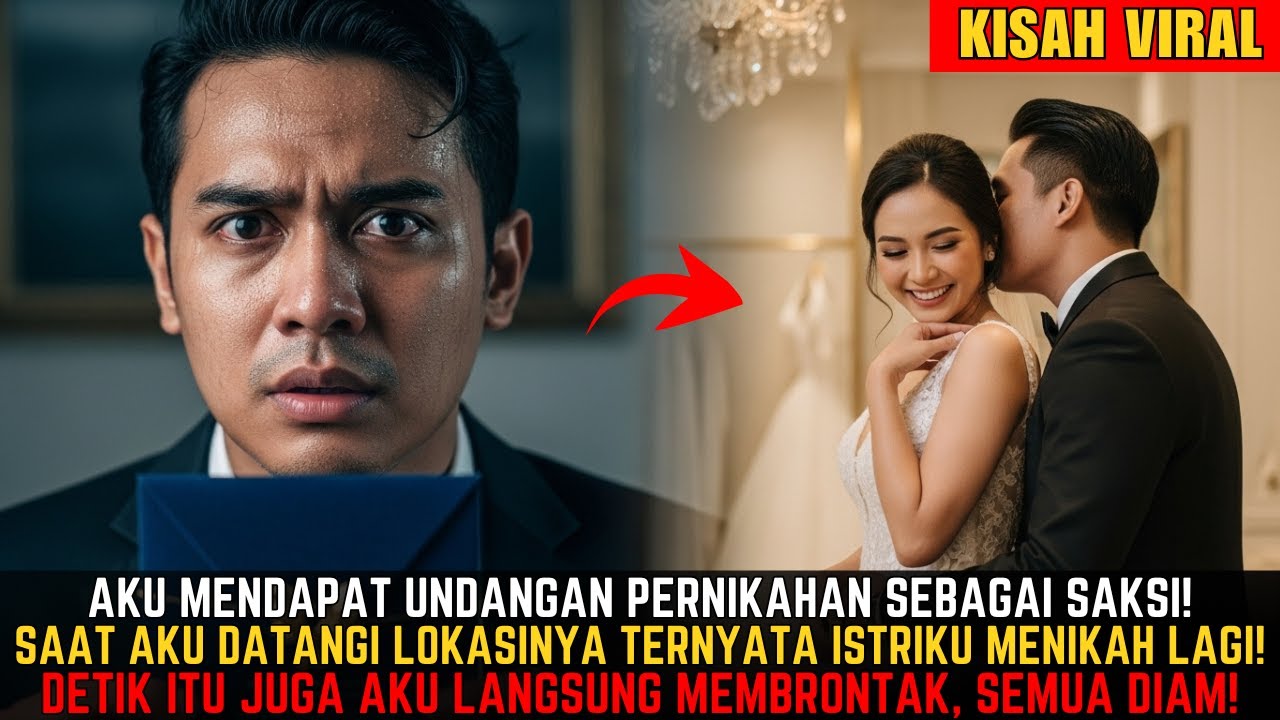 AKU TERIMA UNDANGAN PERNIKAHAN SEBAGAI SAKSI! SAAT KU DATANGI TERNYATA ISTRIKU MENIKAH LAGI!