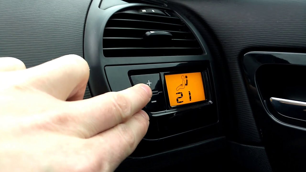 Citroen Grand C4 Picasso A/C с двойным и монорежимным режимом