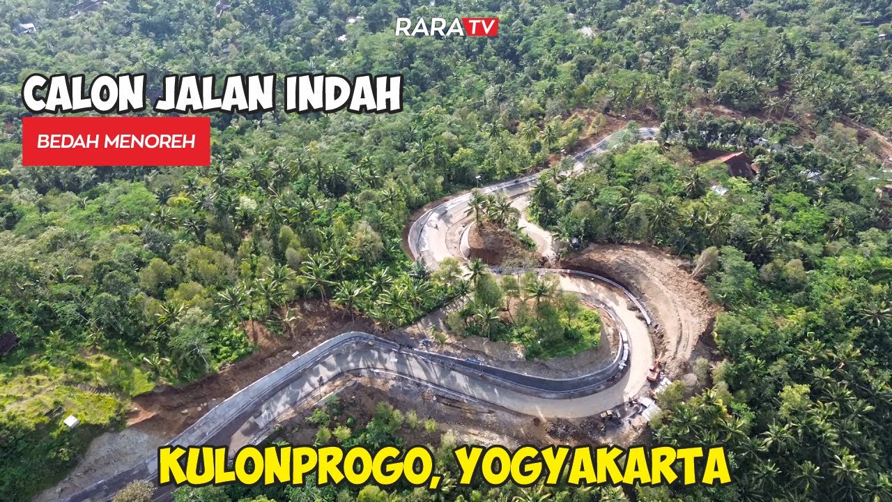 BAKAL VIRAL‼️JALAN BARU BEDAH MENOREH DI KULONPROGO YOGYAKARTA