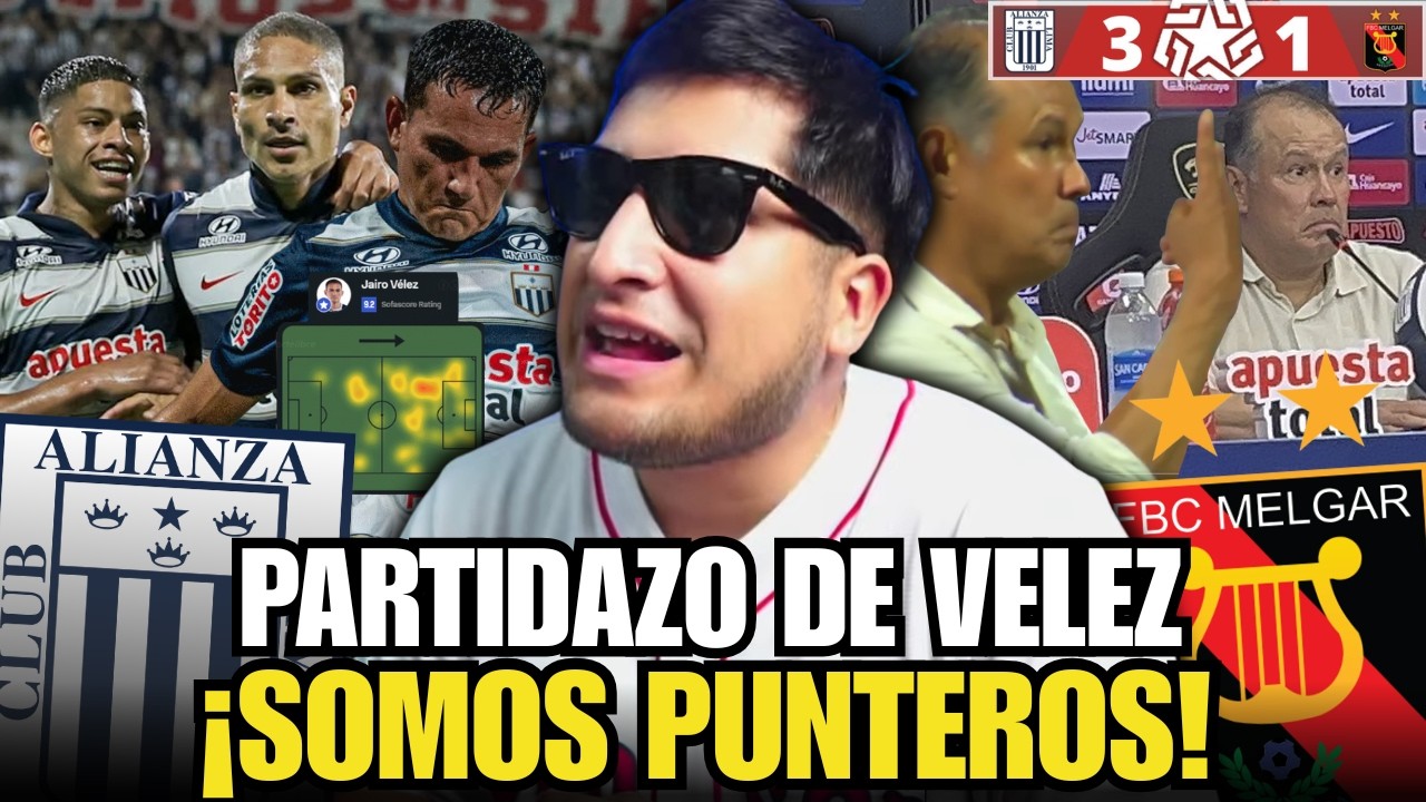 ALIANZA LIMA POR EL APERTURA🔥| 3-1 MELGAR | 
