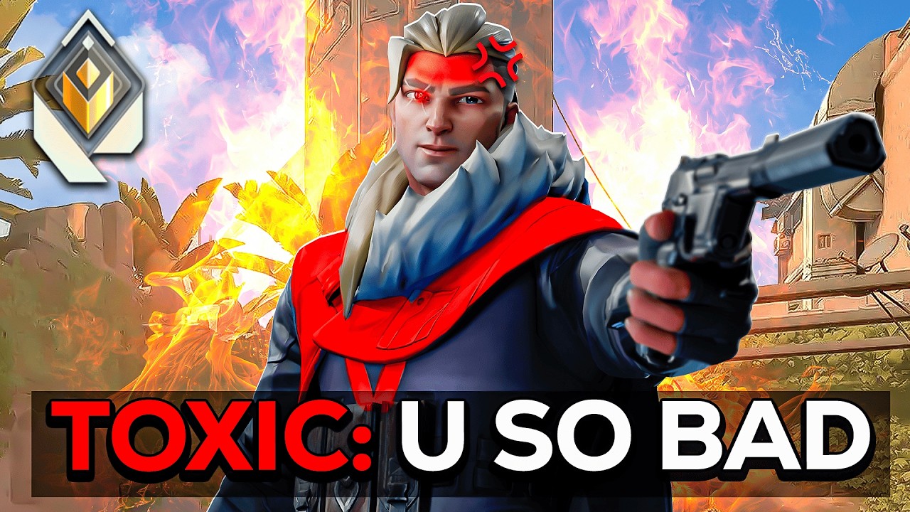 HUMILLÉ al RADIANT MÁS TÓXICO de VALORANT 💀