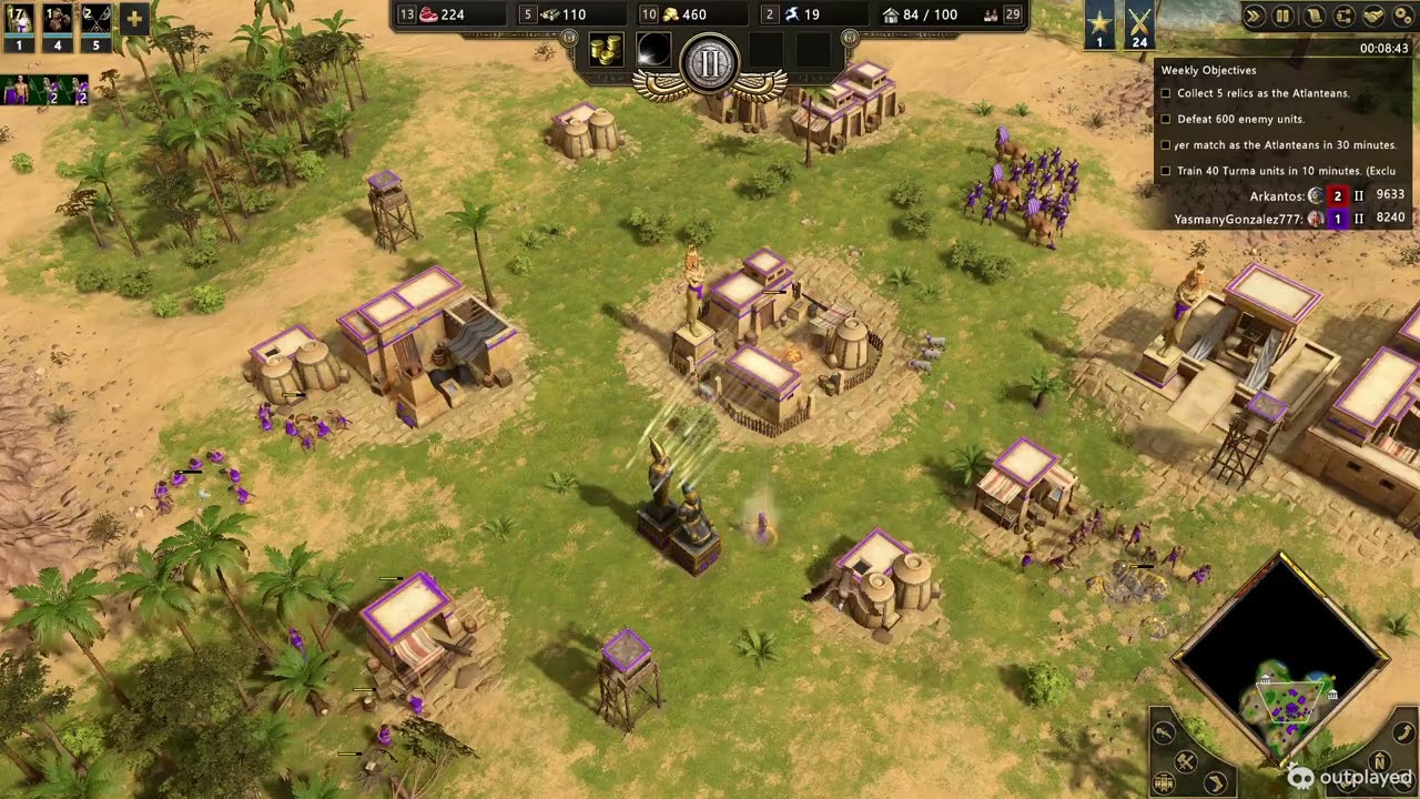 Egyptians - Isis - Total domination --- Age of Mythology Retold