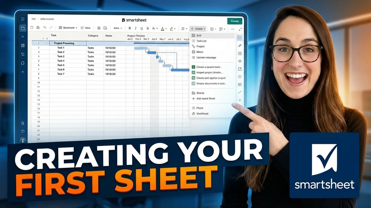 Smartsheet Basics: A Beginner's Guide to Essential Features 🚀
