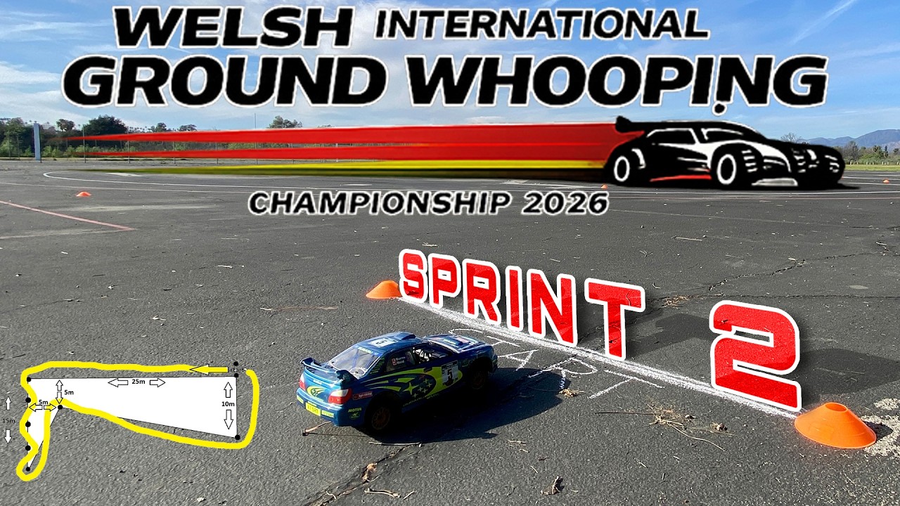 Sprint 2 | HPI WR8 Nitro FPV - Welsh International Ground Whooping Championship 2026