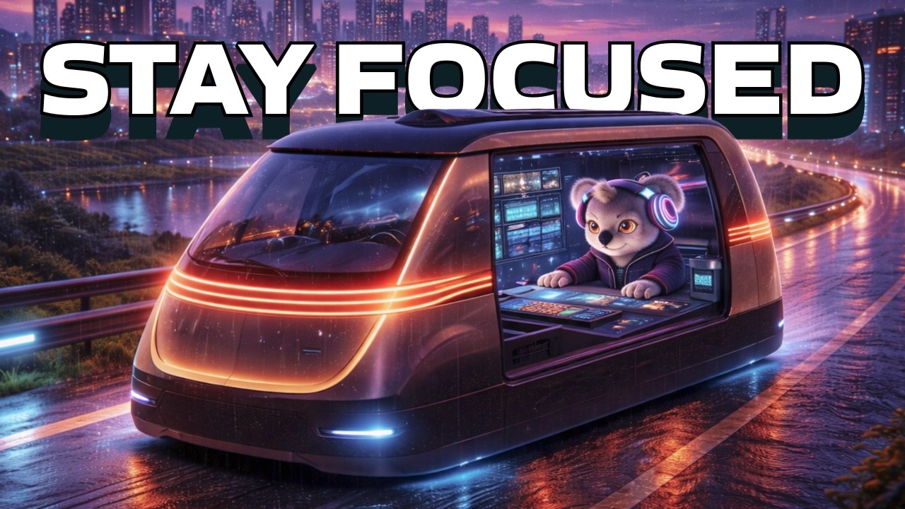 Cyber Focus Vol. 3 🧠 Flow State Electronica for Coding, Studying & Deep Work