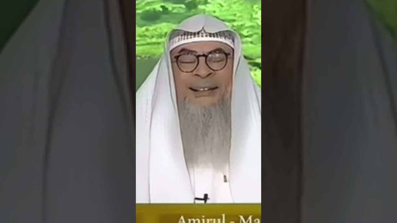 Is it permissible to dye your hair? By Sheikh Asim Al Hakeem #hairbleach #funny #shorts #viralvideo
