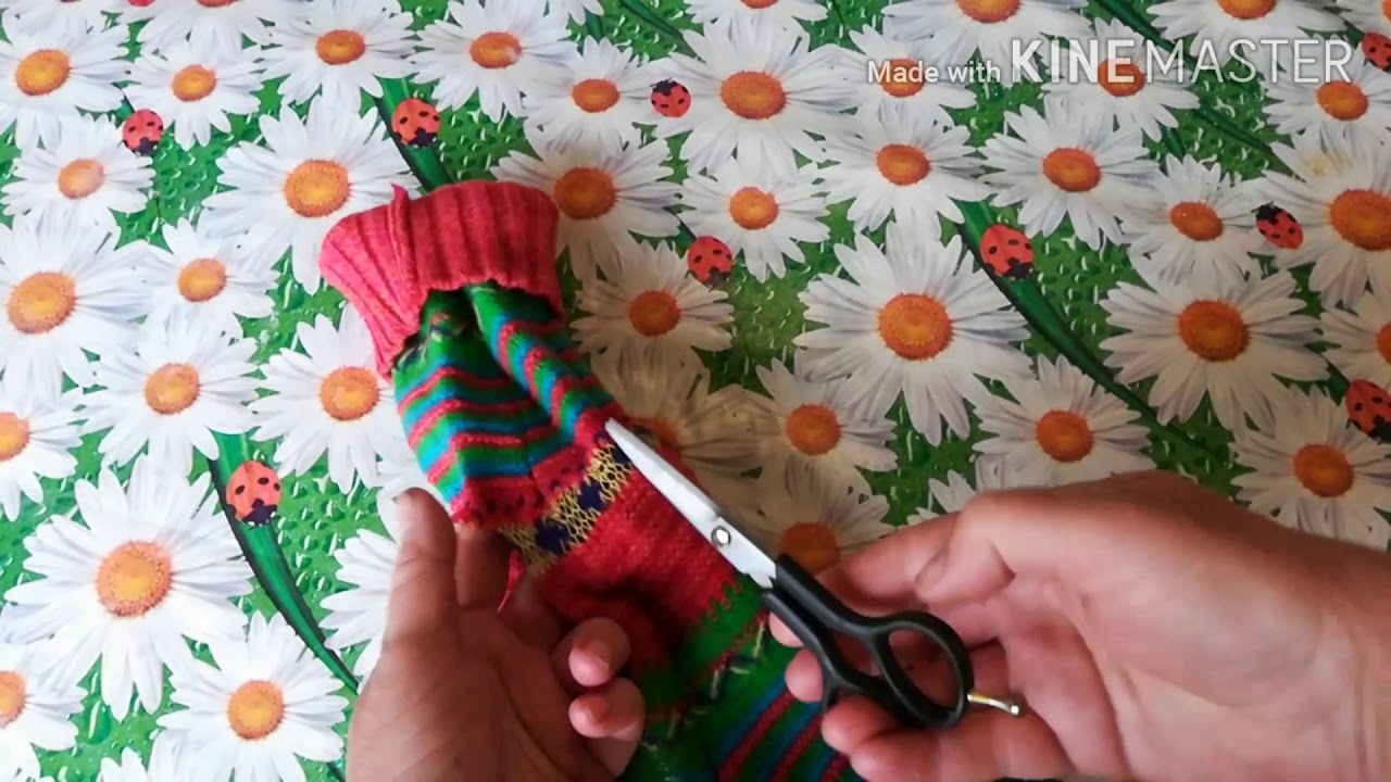 Как за✂️ 1 минуту сделать кофточку для🐶 любимой собаки. 🐕