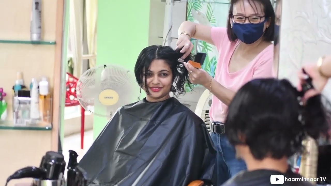 Gorgeous girl goes pixie!