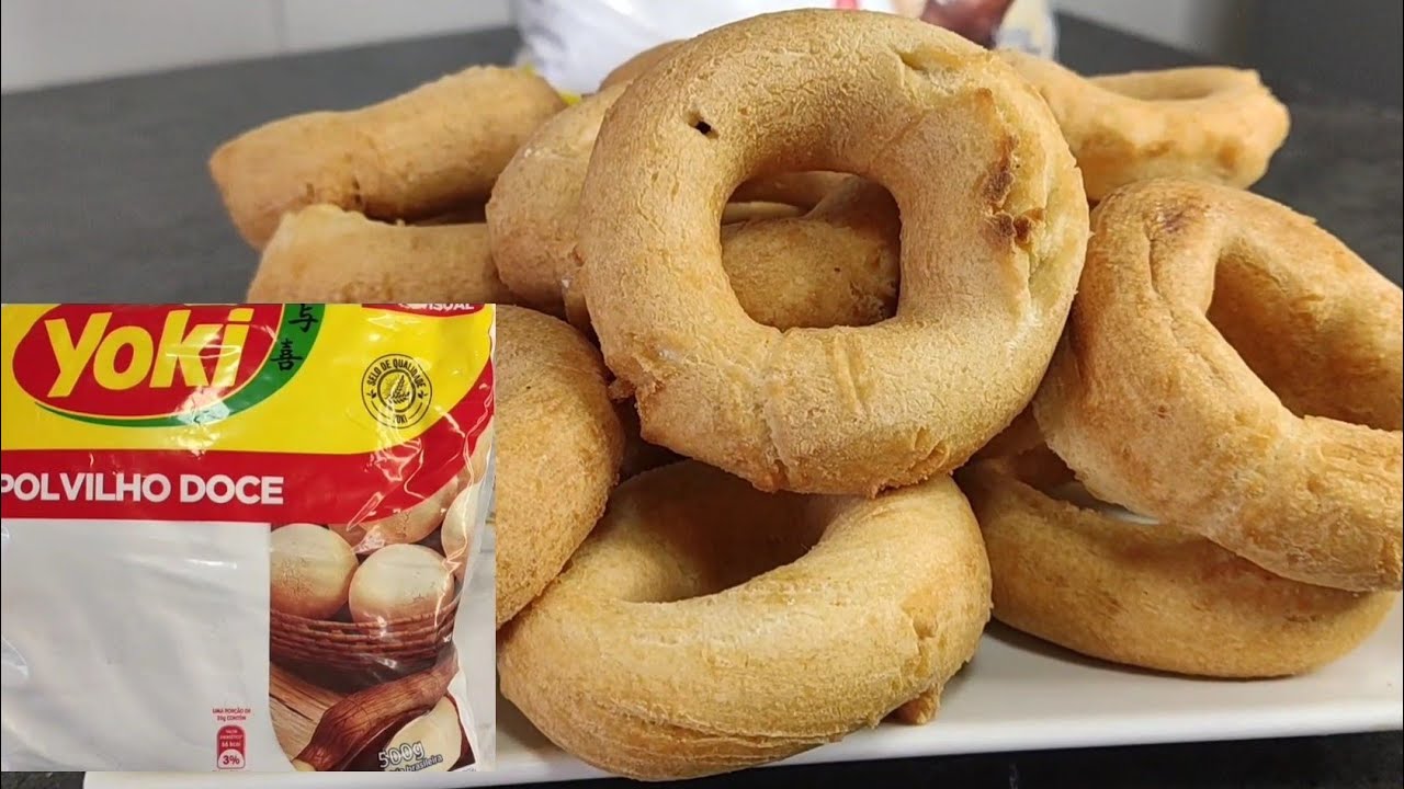 Sin Leche y sin reposar, Rosquillas de Almidón de Yuca.