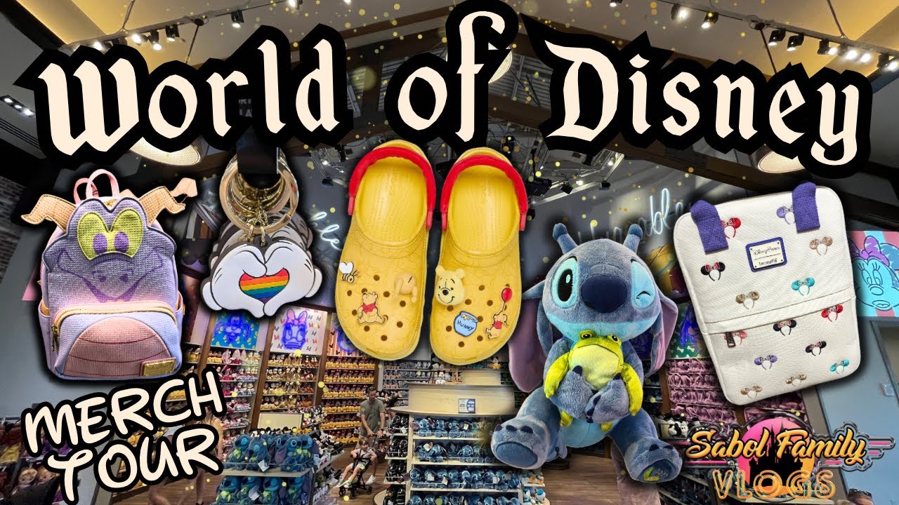 WORLD OF DISNEY NEW MERCHANDISE TOUR | Disney Springs! June 2025 ~ Walt Disney World Shopping!