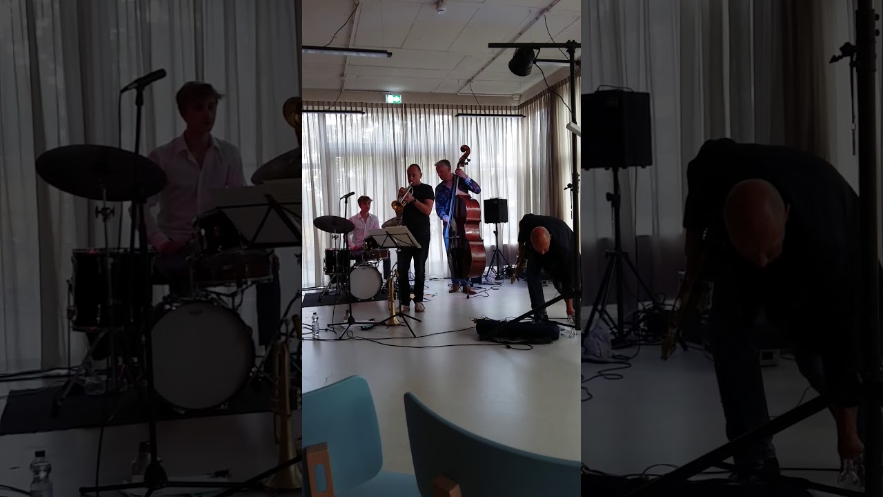 Jan van Duikeren, Ben van Dungen, Frans van Geest en Willem Romer.