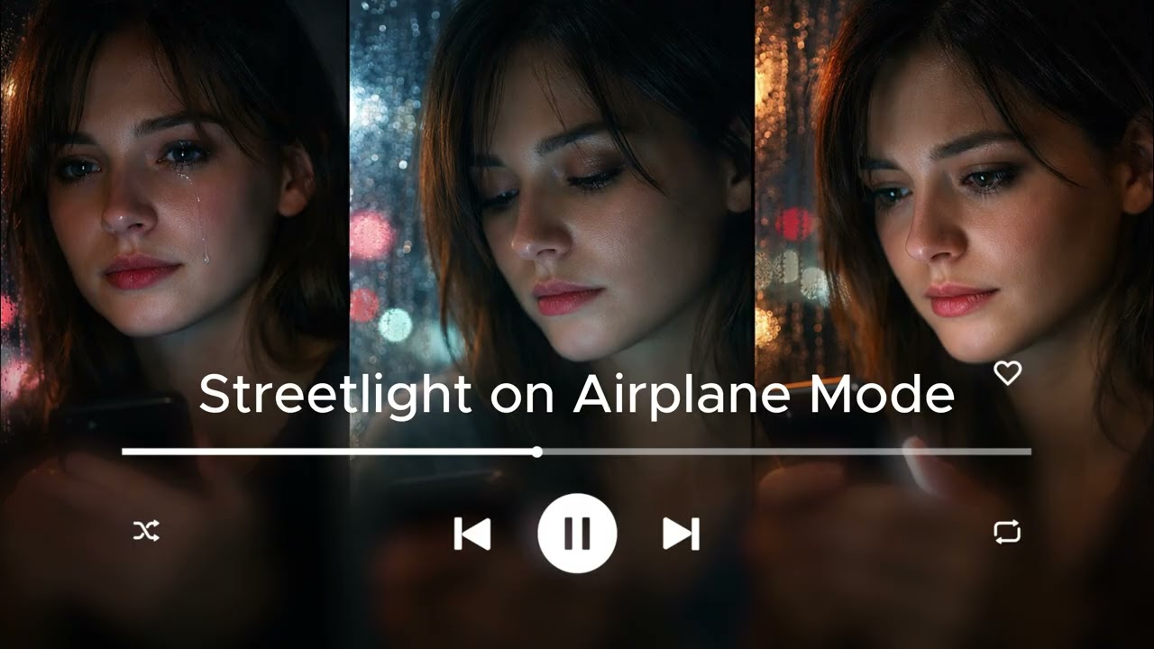 Streetlight on Airplane Mode | Sad Song | Lonely Vibe