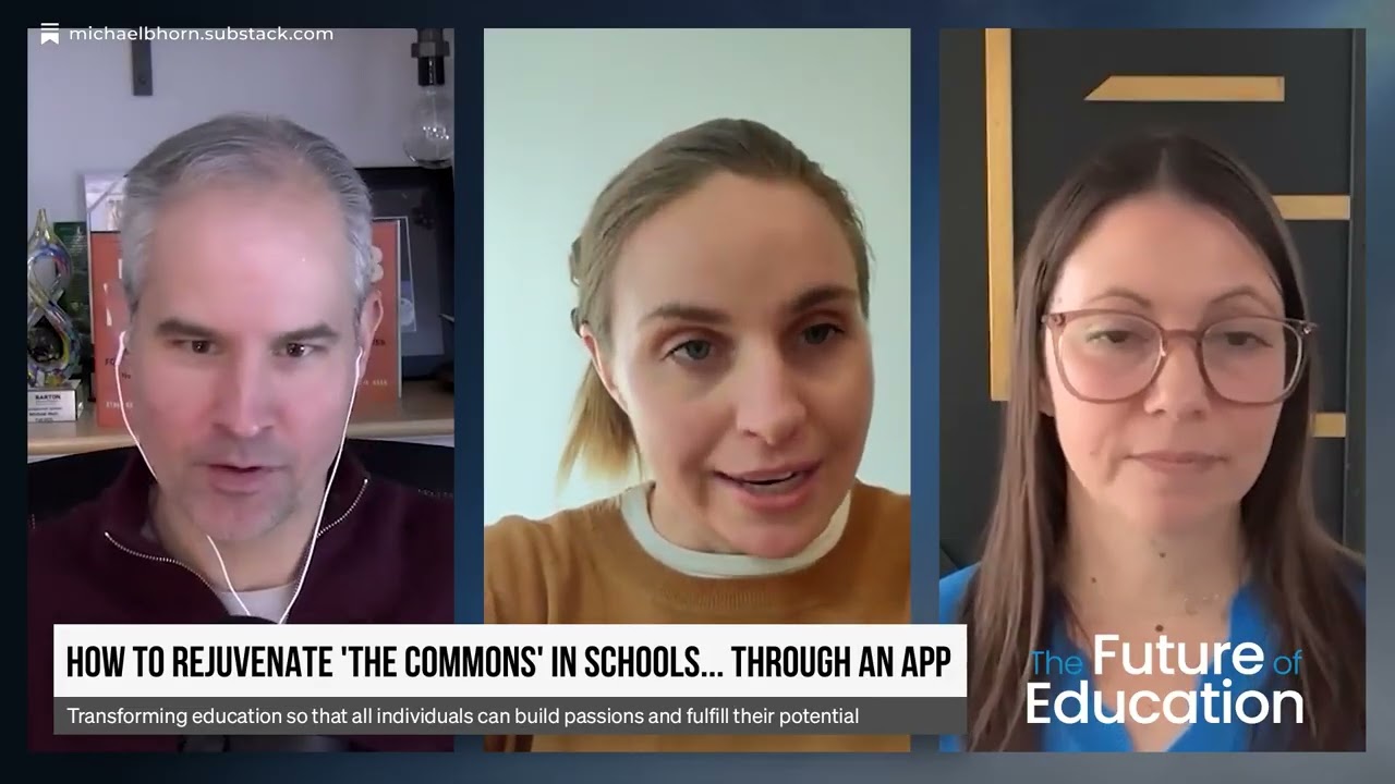 How to Rejuvenate In-Person Interactions and 'the Commons' in Schools… Through an App