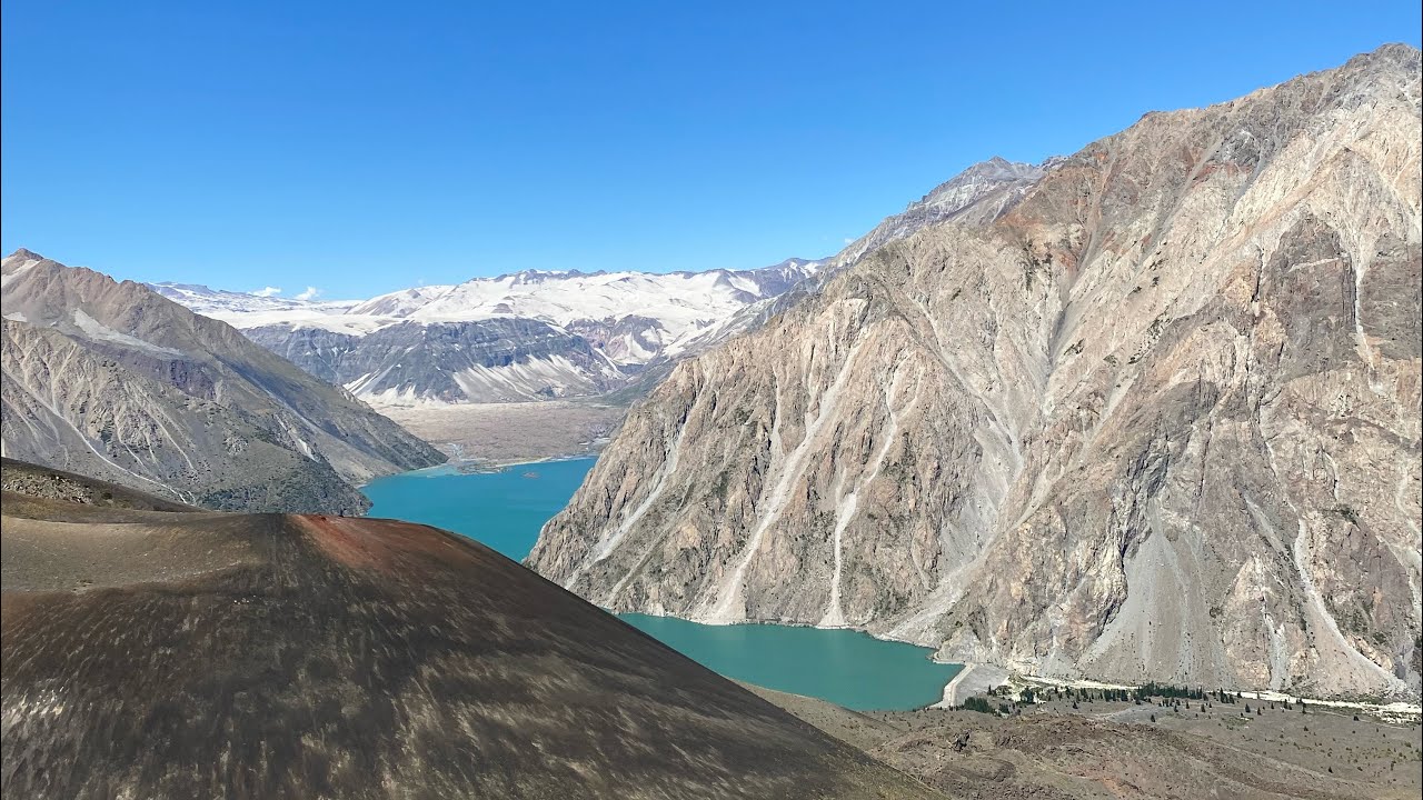 Laguna la invernada, volcán y Laguna hornitos región del maule