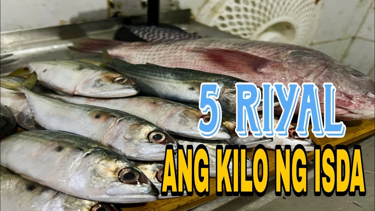 5 RIYAL ANG KILO NG ISDA ANG MURA #fish  #isda