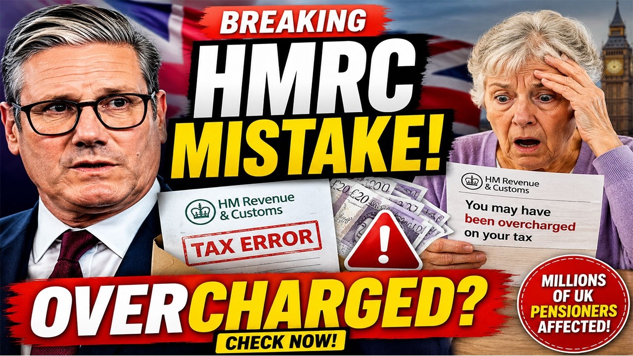СРОЧНО: Из-за налоговой ошибки HMRC миллионы британских пенсионеров могли переплатить налоги