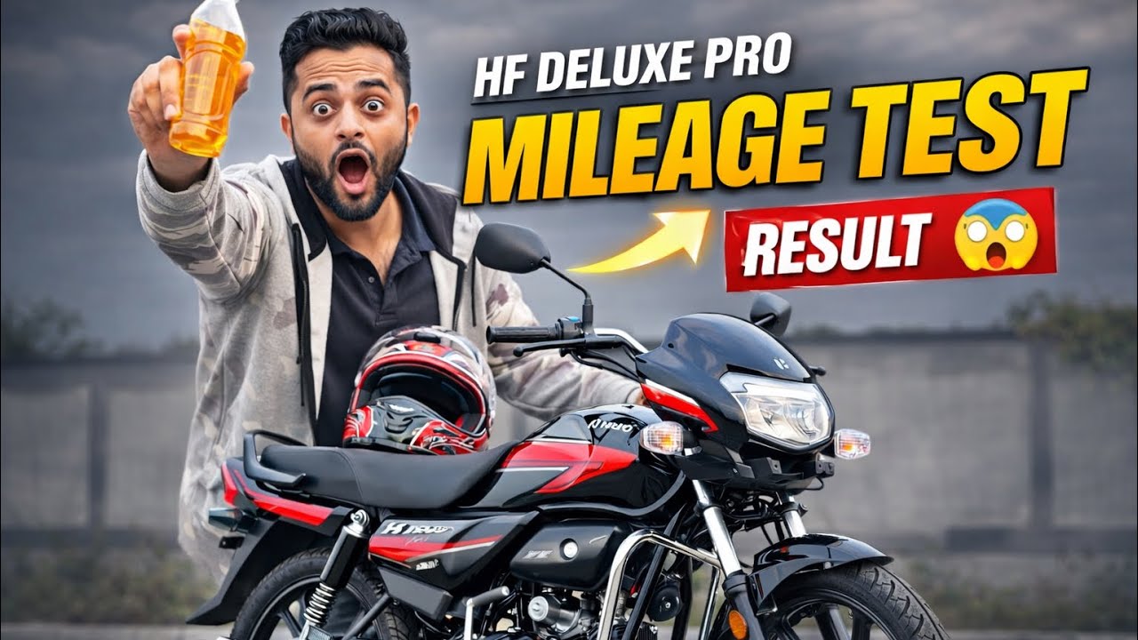 HF Deluxe Pro 2026 High speed Mileage test 🔥| shocking Results 