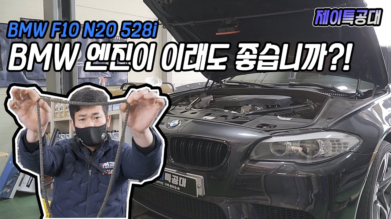 BMW 2,000cc 가솔린 엔진 내구성에 정말 실망했습니다... / BMW F10 N20 528i