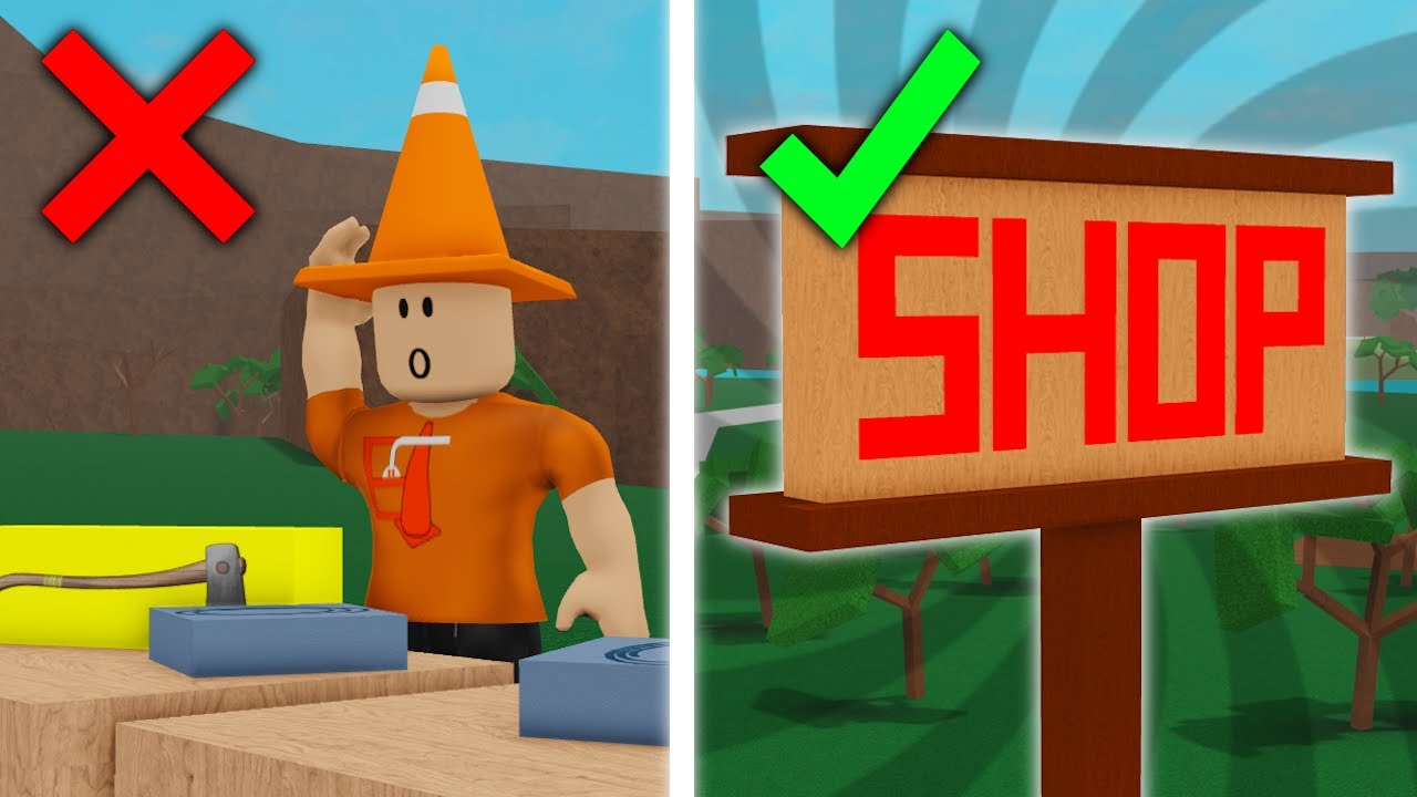 10 советов, как построить ЛУЧШИЙ МАГАЗИН в Lumber Tycoon 2!