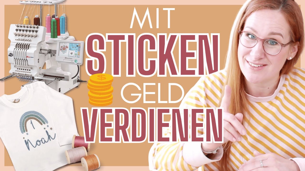 💡Business mit STICKEN? JA!! Welche Stickmaschine brauche ich? welchen Großhändler? Tips & Erfahrung
