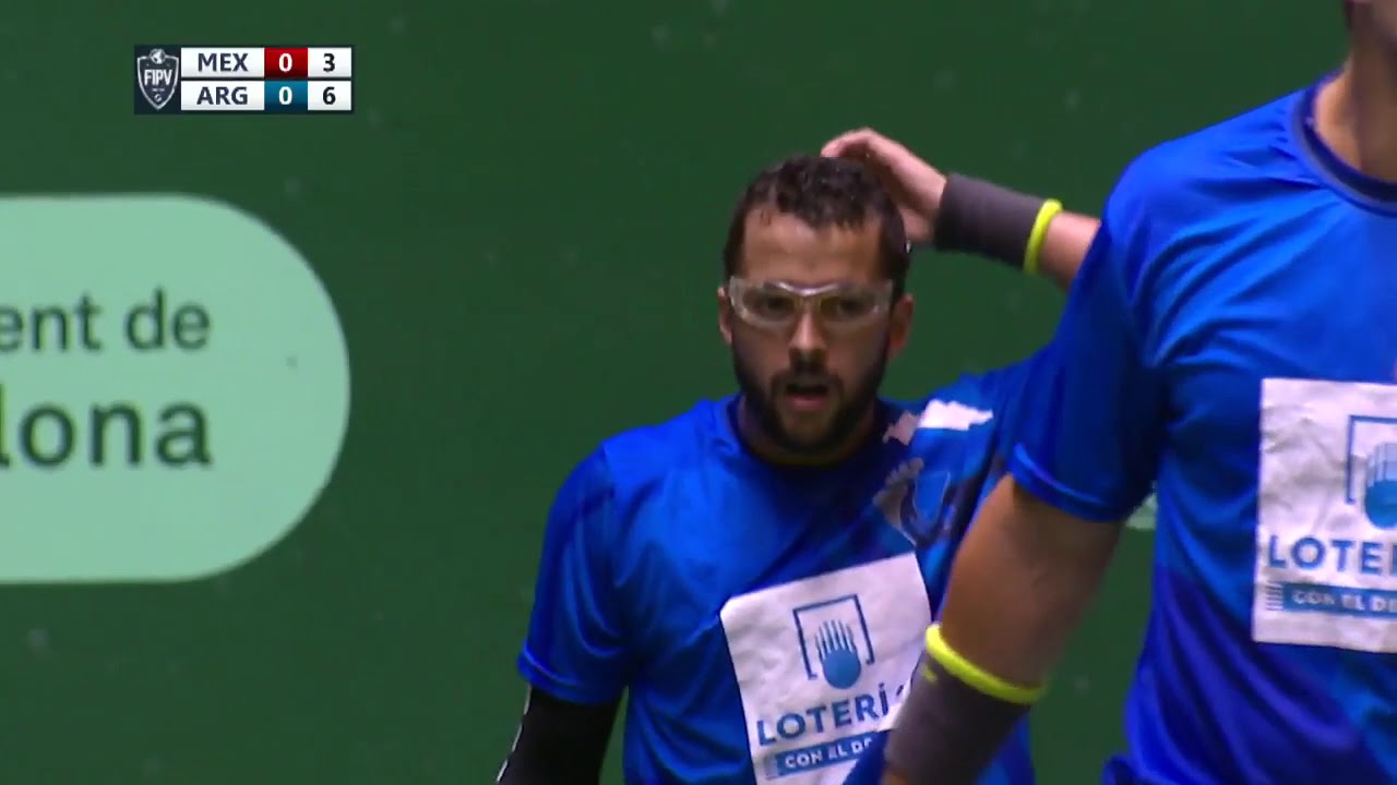 CAMPEONATO MUNDIAL DE PELOTA VASCA TRINQUETE PALETA GOMA MEXICO ARGENTINA