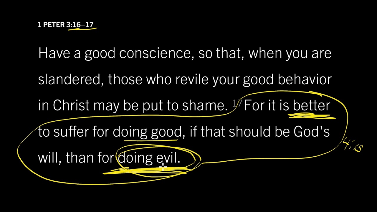 Do You Suffer Because of Your Sin? 1 Peter 4:15, Part 1