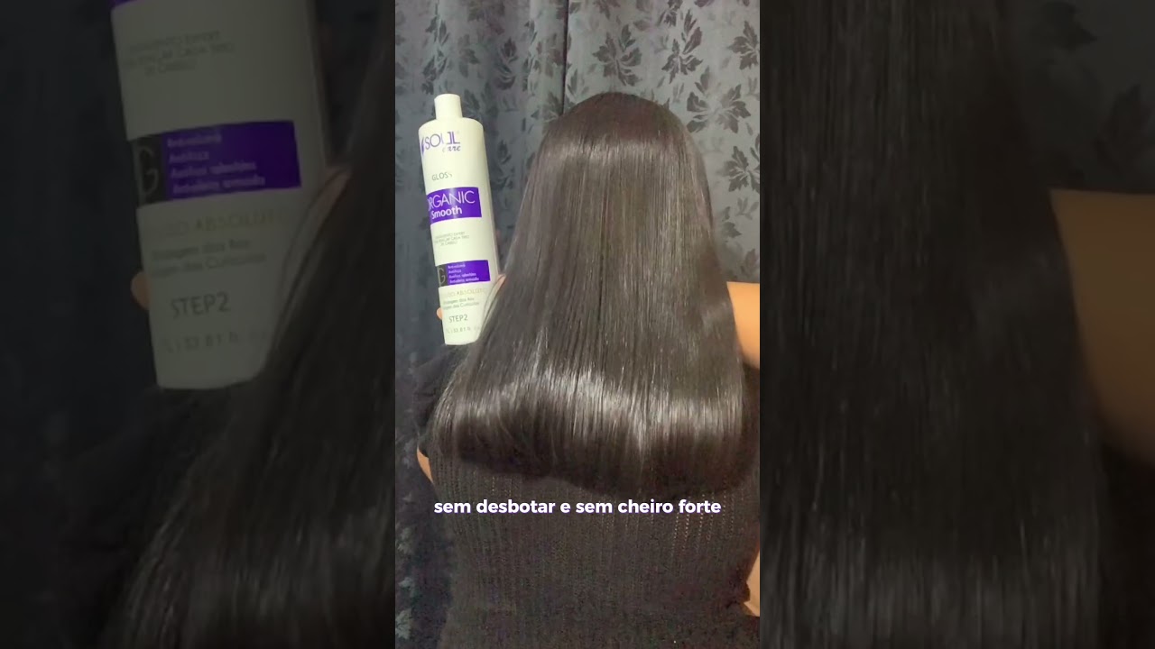 Liso Natural e Saudável!🌿