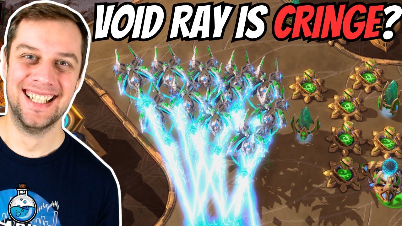 Grandmaster is mad at Void Ray Only strategy! | StarCraft 2