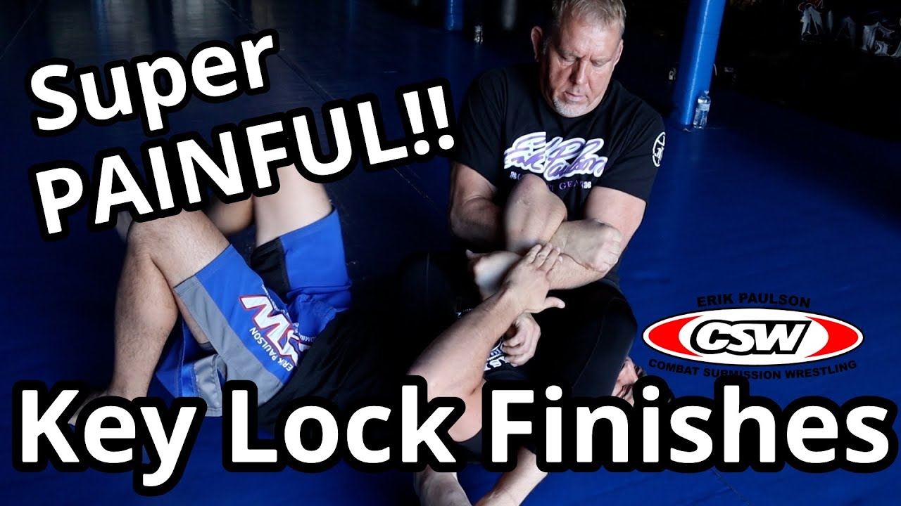 Key Lock Finishes from the Arm Bar SUPER PAINFUL!!!!