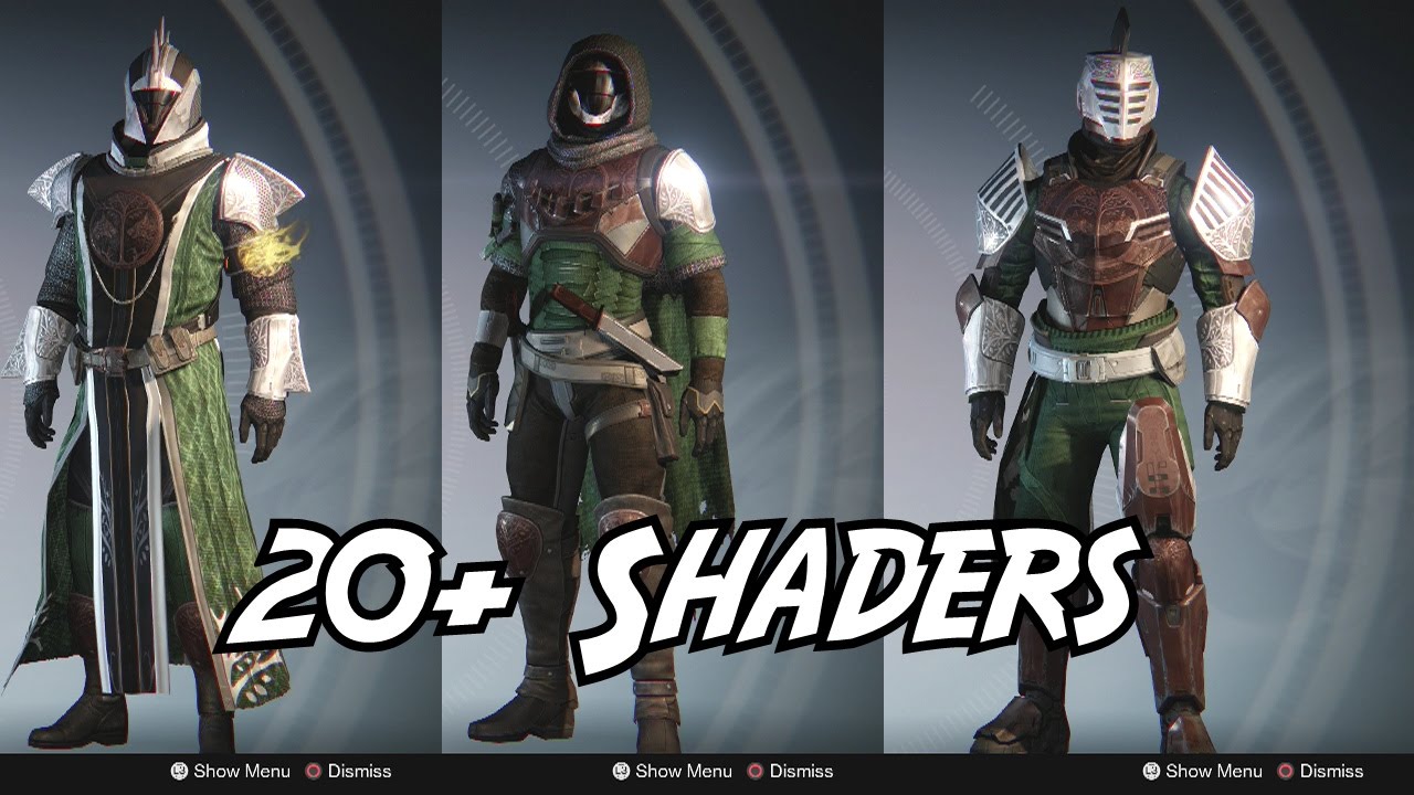 Full Iron Banner Gear with 20+ Shaders