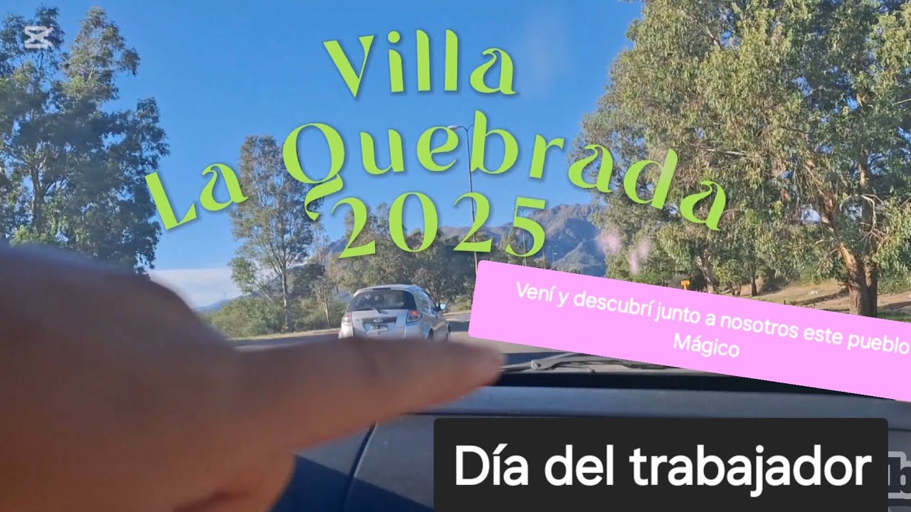 Villa La Quebrada 2025, 1ro de mayo Día del trabajador! Festividad Religiosa Multitudinaria #sanluis