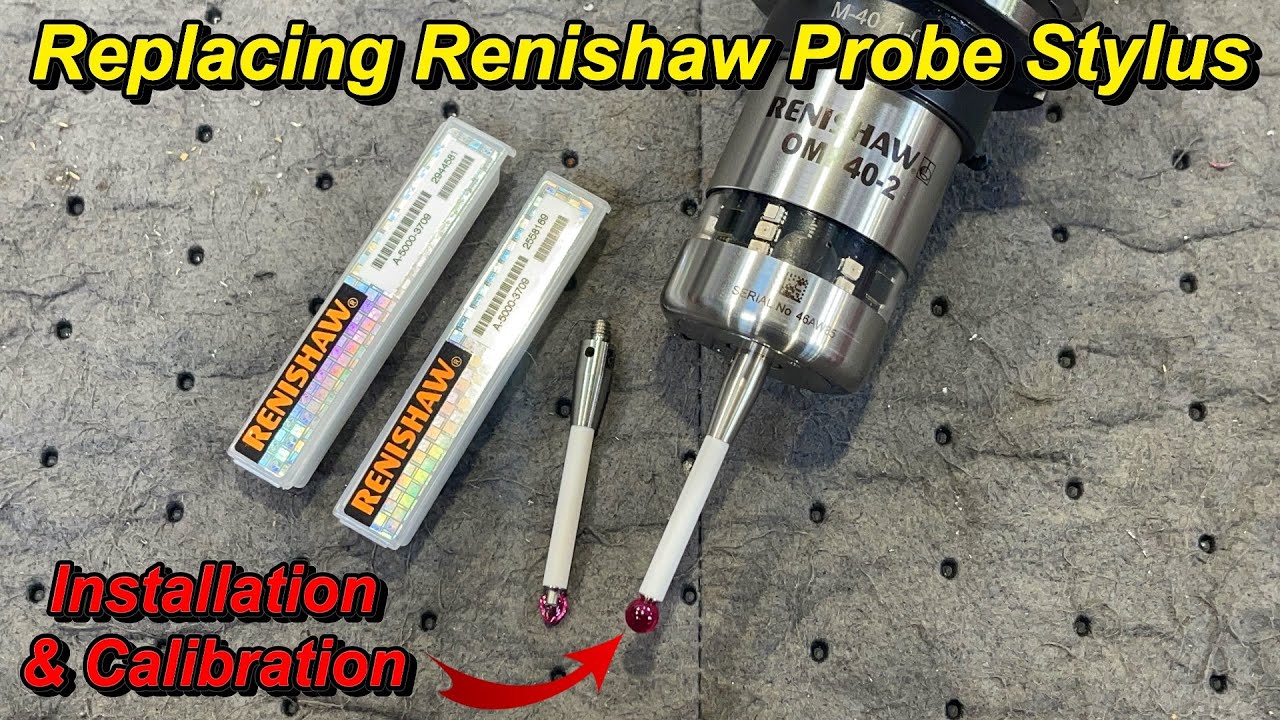 Замена щупа датчика Renishaw, вторник инструментов, Эпизод 15