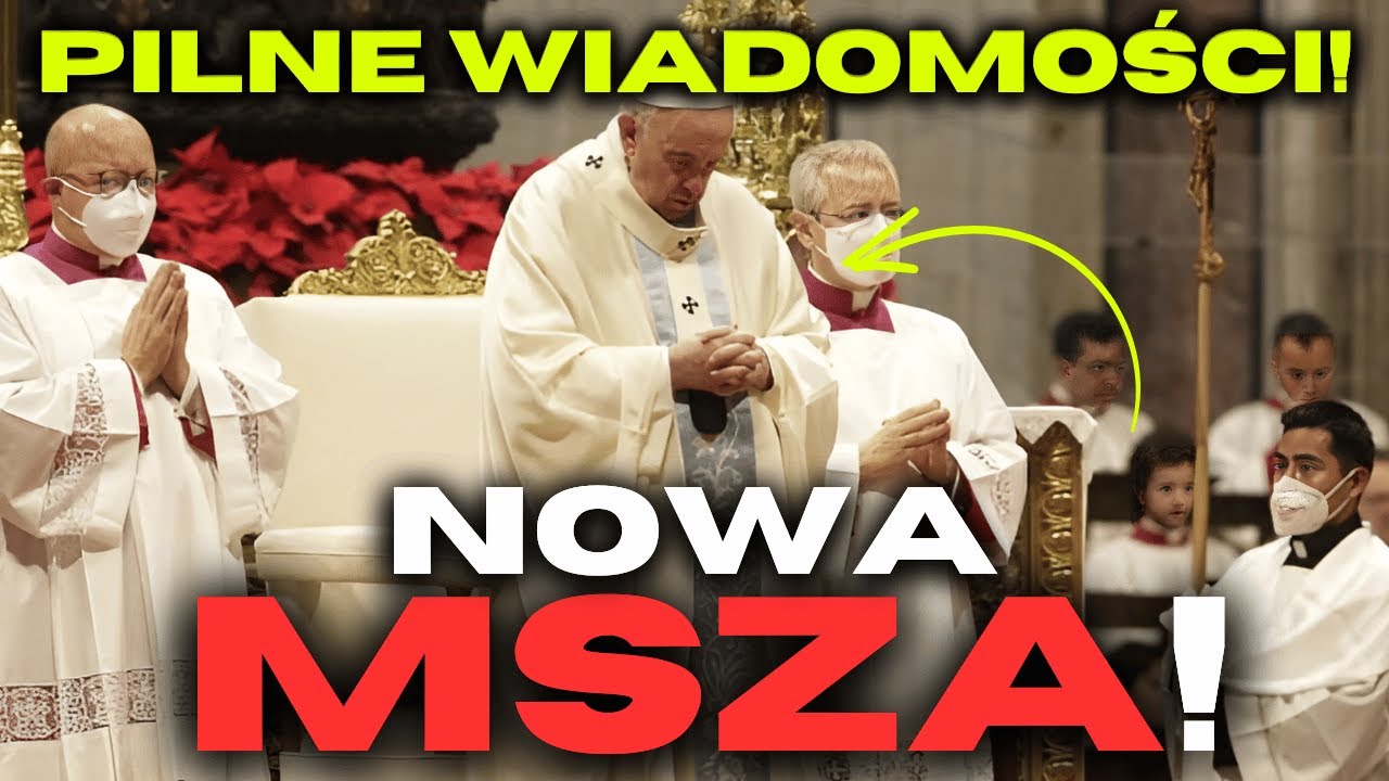 NOWA MSZA dla NIEKATOLIK&Oacute;W? OSTATNIA WIADOMOŚĆ z WATYKANU jest NIEPOKOJĄCA.