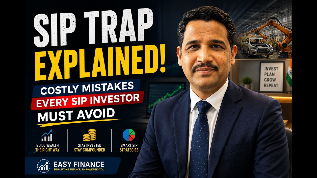 The SIP Trap Nobody Talks About| Biggest SIP Investing Mistakes | Easy Finance #sip #mutualfundindia