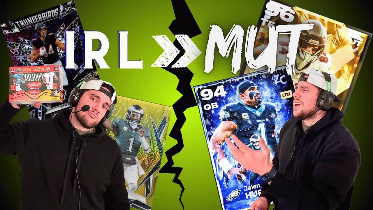 I Let REAL Football Cards Decide My MUT Team (Madden 26)