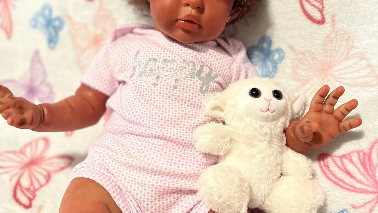 Reveal of new reborn doll made by me. Pippa gets with a new body!