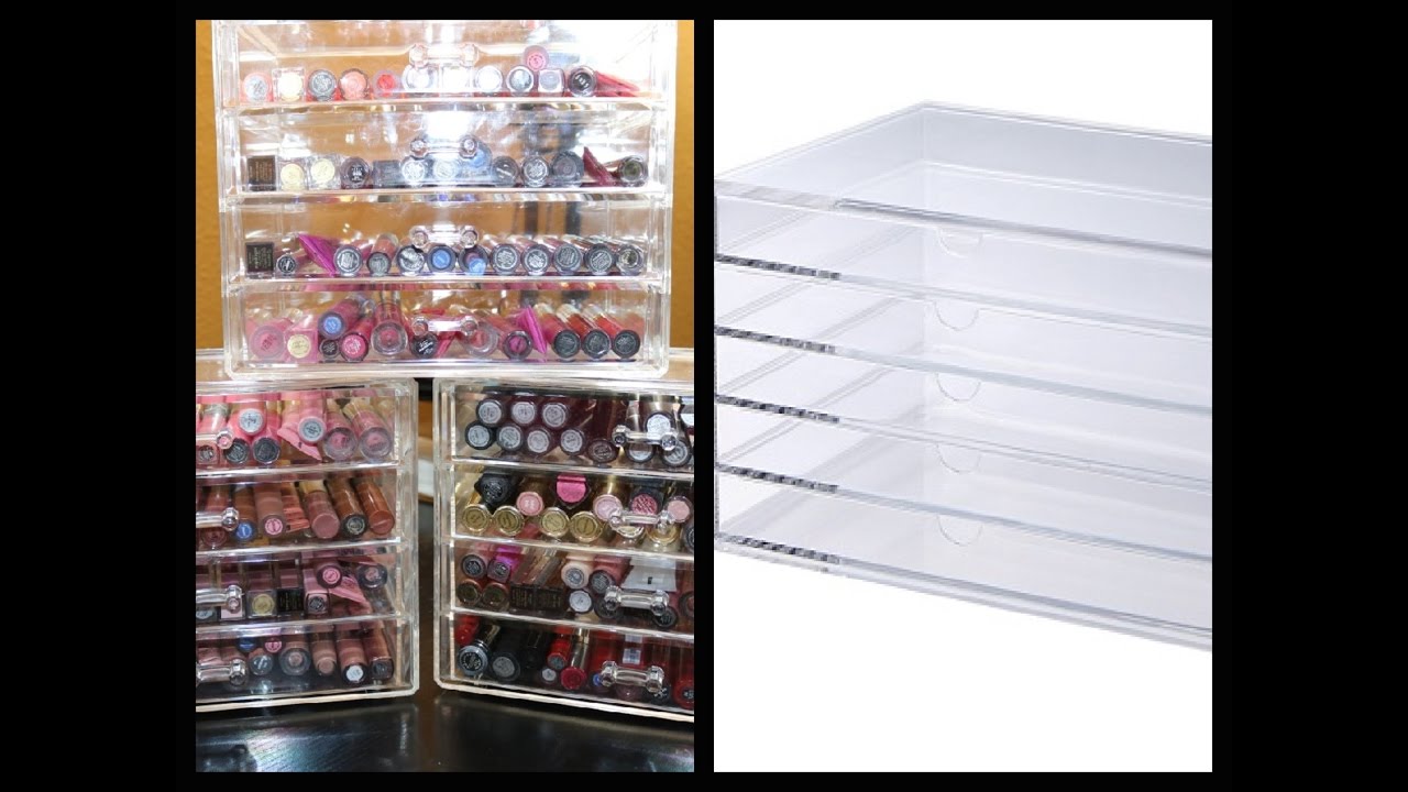 Affordable Muji 5 Drawer Dupe | $21 vs $50 | Makeup Cosmetic Acrylic Organizer