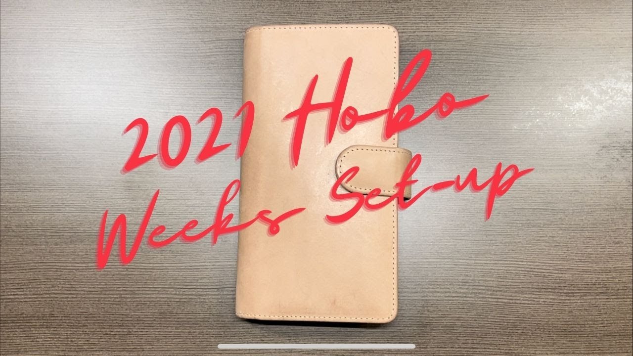 2021 Hobonichi Weeks Set Up