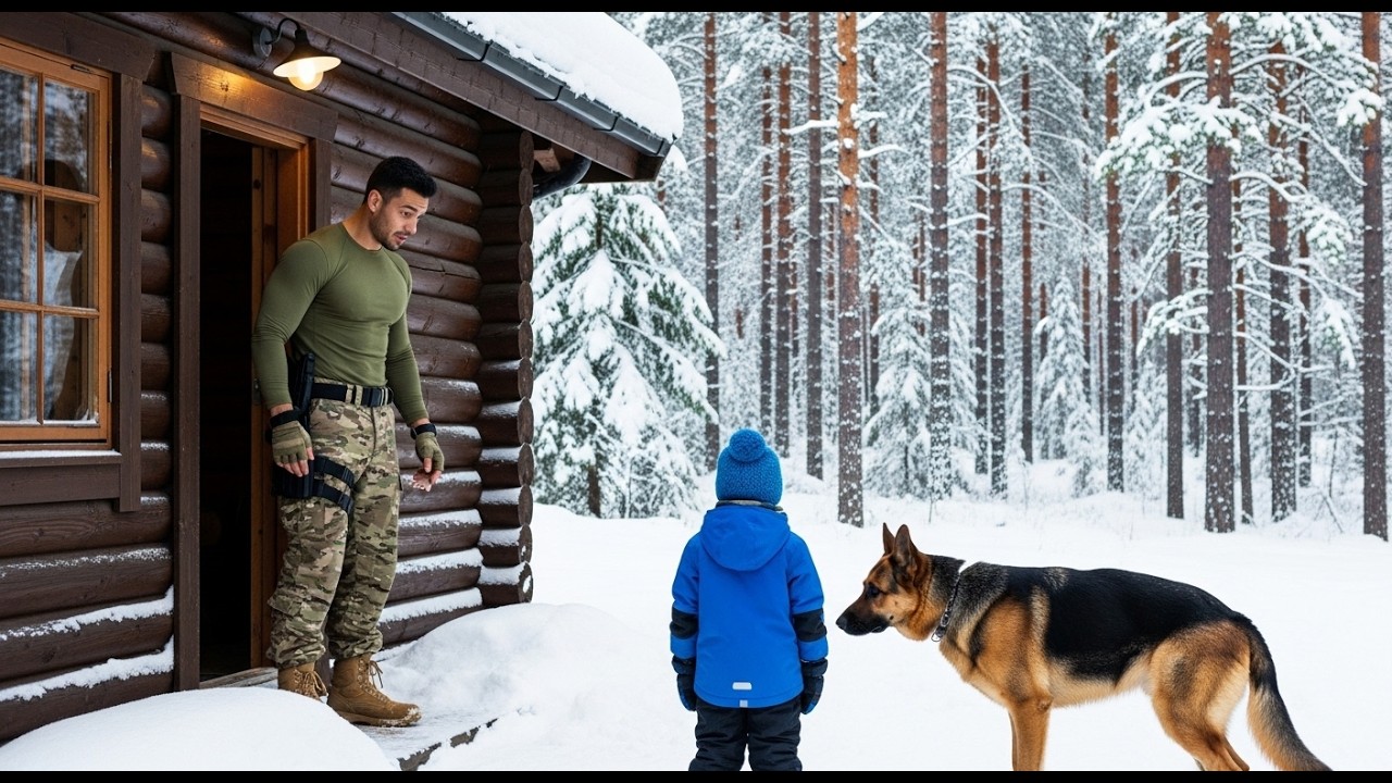 He Wanted Silence… Then a German Shepherd Brought a Lost Child to His Door
