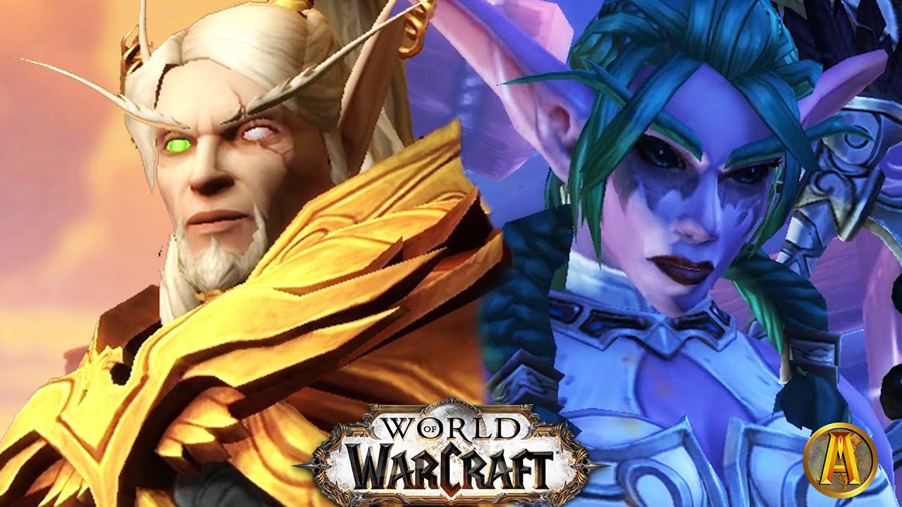 World of Warcraft (2020): BFA Ending Cutscenes [Alliance & Horde] - 8.3 Visions of N'zoth
